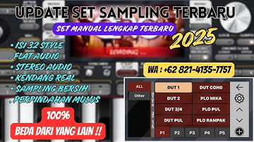 UPDATE SET ORG / MUSIC STUDIO TERBARU 2025 , MANUAL ISI 32 STYLE🔥🔥 .....!!!!