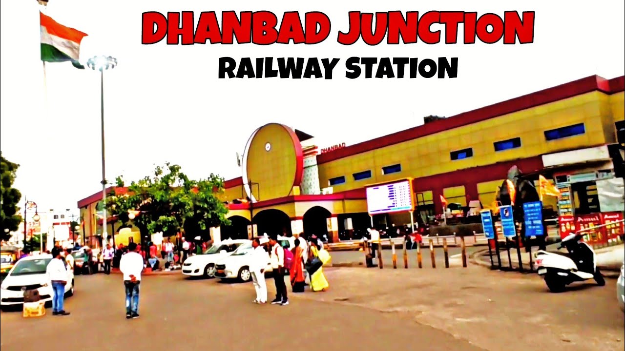 Dhanbad Junction Vlog || Biggest Railway station Of Dhanbad.