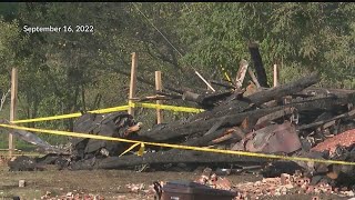 Coroner: 2 adults, 2 kids dead in Mercer farm fire; search for additional victim Tuesday