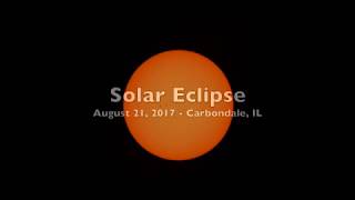 Total Eclipse Time Lapse for Carbondale, IL
