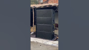 Line array 12 inch Satup sound chek /DJPRVILOG