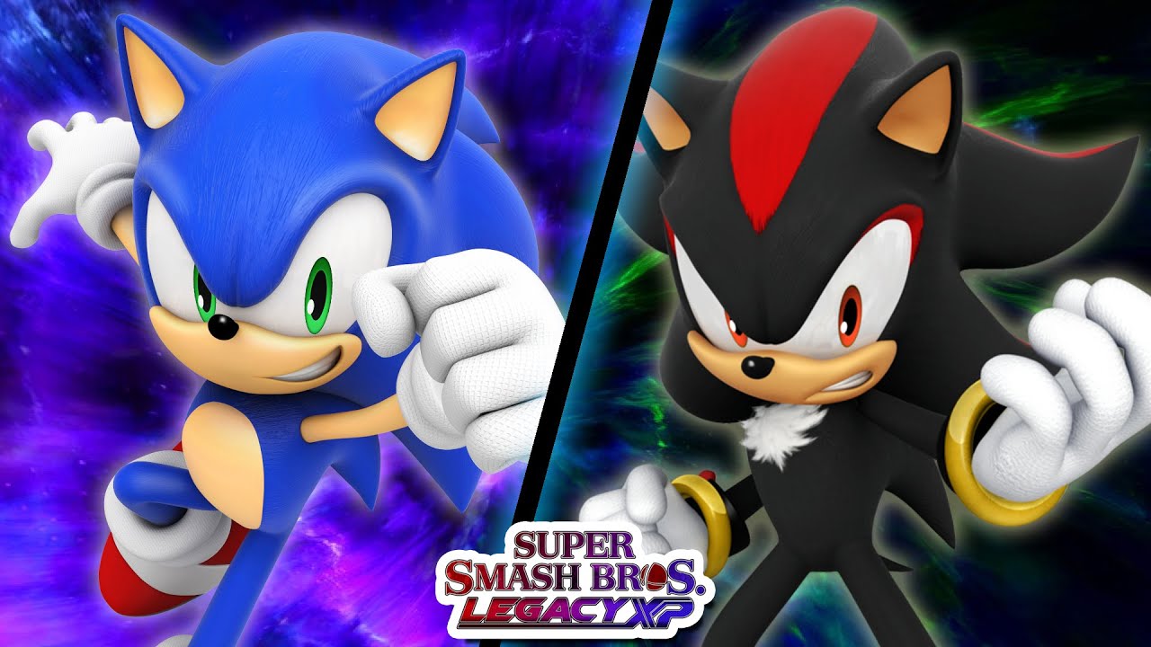 Super Smash Bros. Legacy XP | Sonic VS Shadow - YouTube
