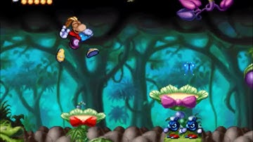Rayman PS1 100% Part 3 - The Swamps of Forgetfulness