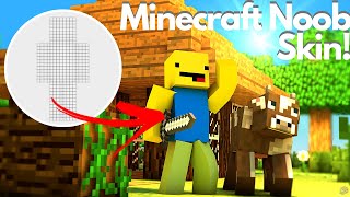 How to Make a Roblox Noob Skin in Minecraft! | Minecraft Custom Skin Tutorial screenshot 5