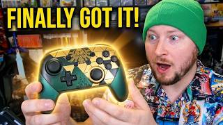 I finally got the 40th Anniversary Zelda Controller!