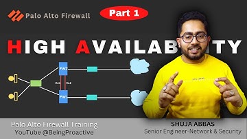 13. (Part-1) HIGH AVAILABILITY Concepts in Palo Alto Firewall | #paloaltotraining | [Hindi/Urdu]