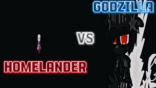 Godzilla Vs Homelander...