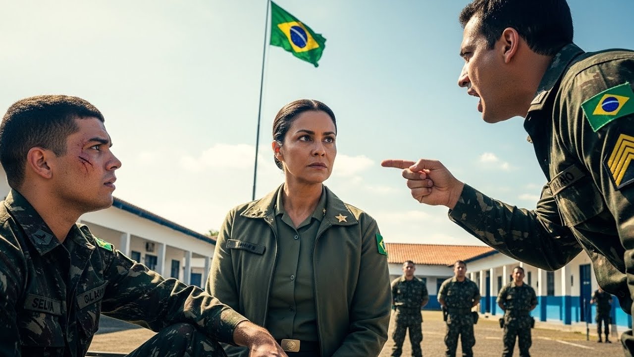 Mãe vê filho ferido, é zombada e revela ser a 1ª General: limpa total na unidade