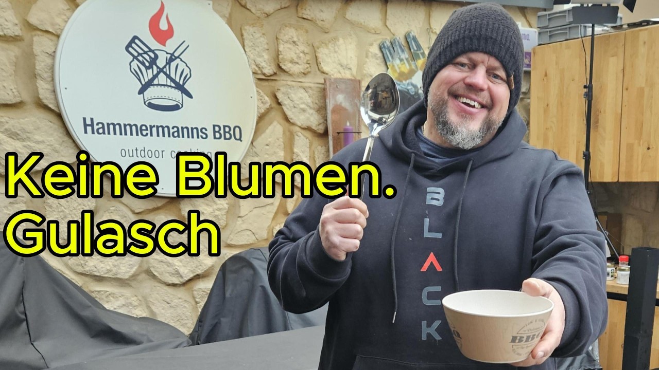 Hasilein hat Geburtstag – Gulaschsuppe aus dem Utschak 🔥 Ebro-Testlauf mit Jack Daniels