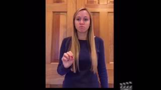 ASL 102 Midterm- Krista Lockwood