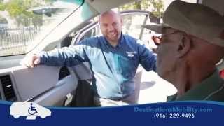 Destinations Mobility wheelchair van sales Sacramento