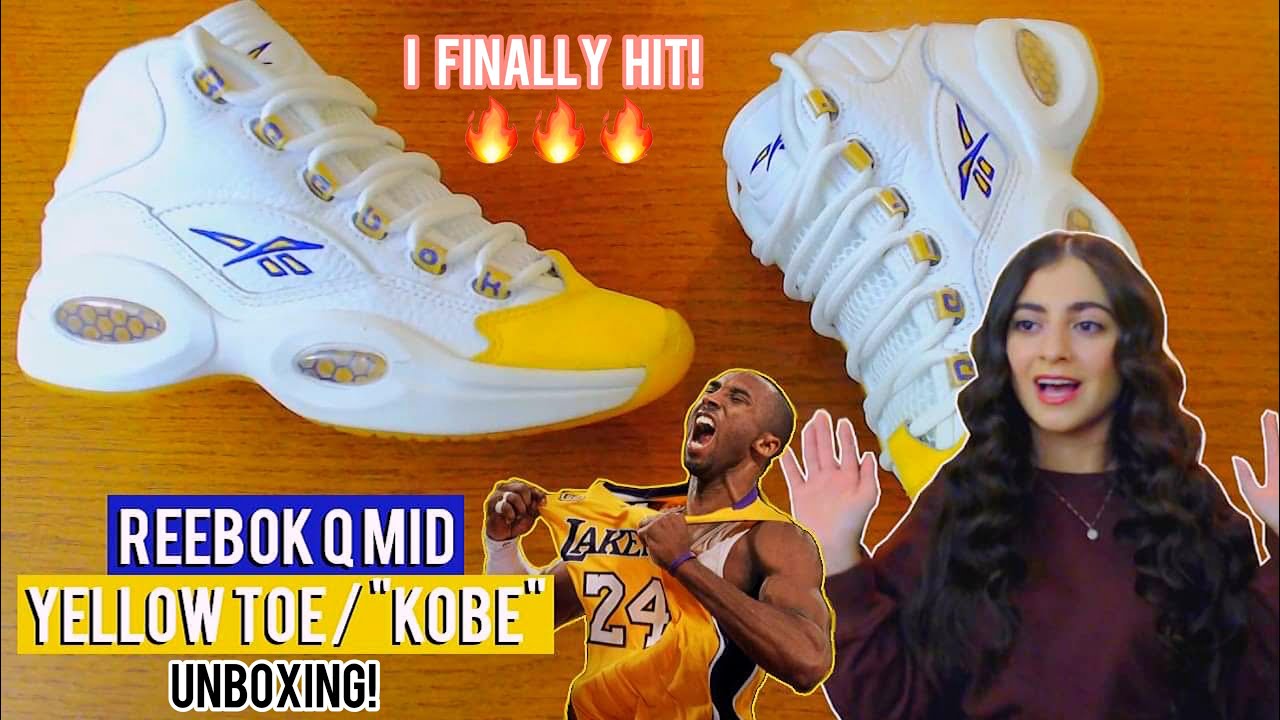 How To Style Reebok Question Mid “Yellow Toe” (Kobe Bryant PE)