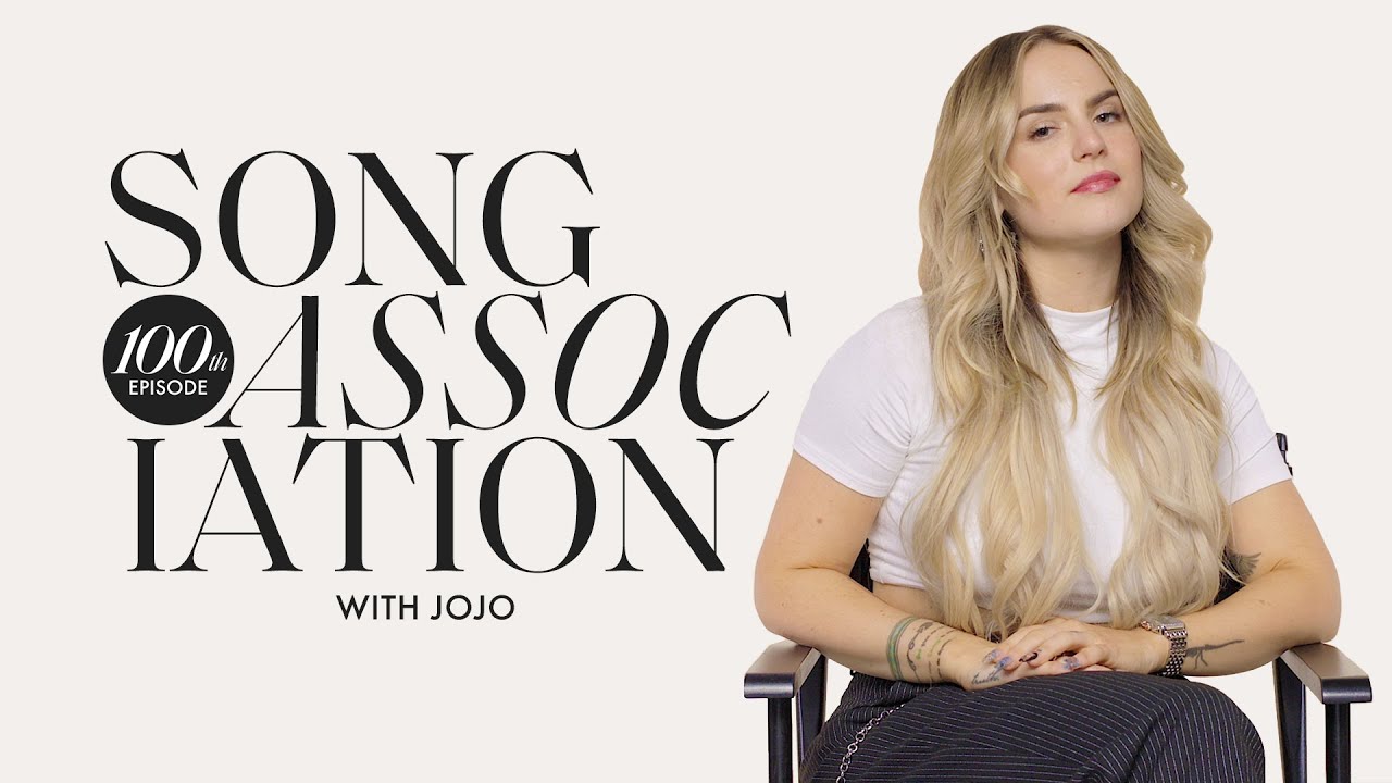 JoJo Sings Aaliyah, Whitney Houston, & Mariah Carey in our 100th Episode of Song Association | ELLE