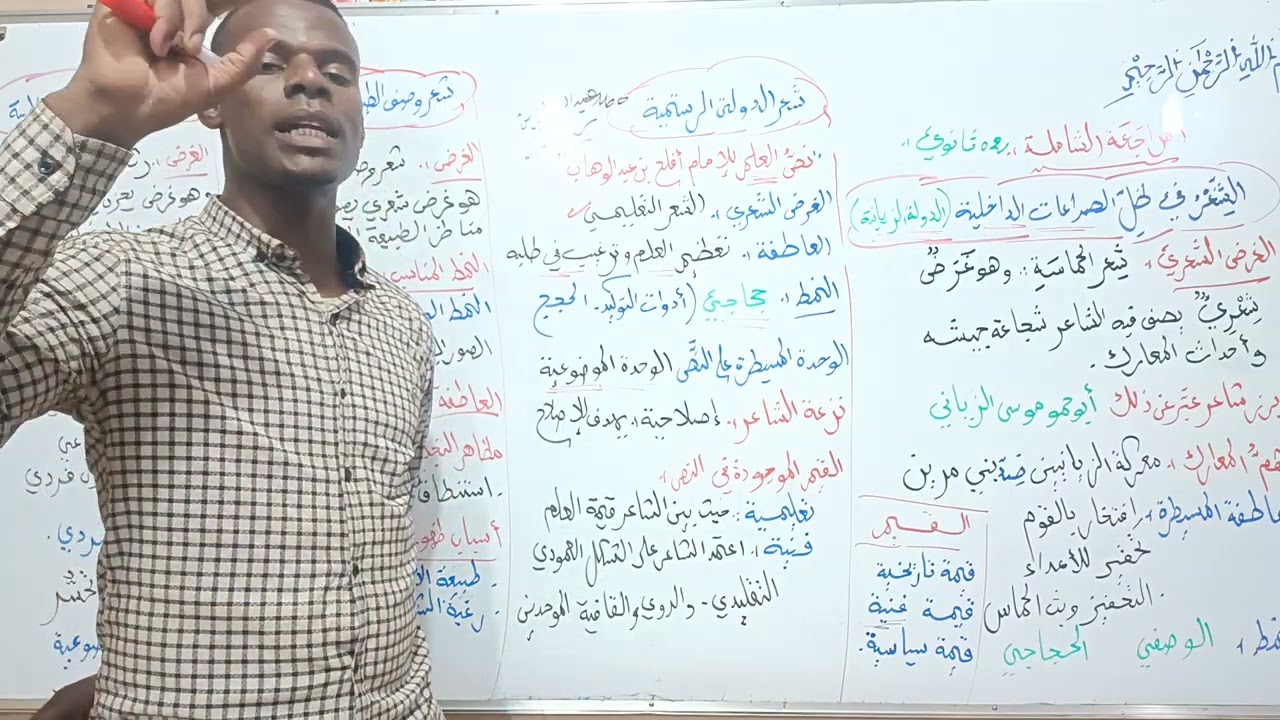 أقوى مراجعة للفصل الثالث 💪💥💯(سنة ثانية ثانوي) جميع التخصصات (وحدة الصراع على السلطة +......