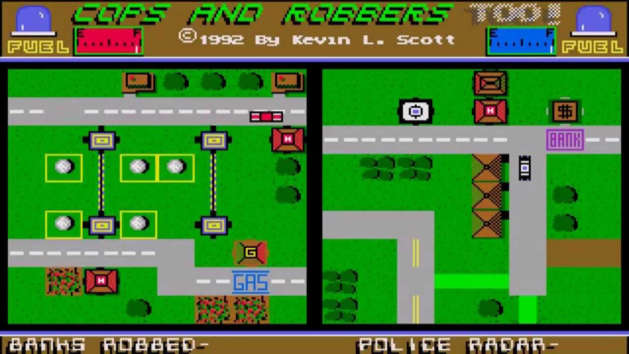 atari cops and robbers