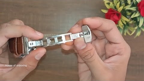 How to use deployment clasp band in Tissot watch | House of unboxing #watch #trending