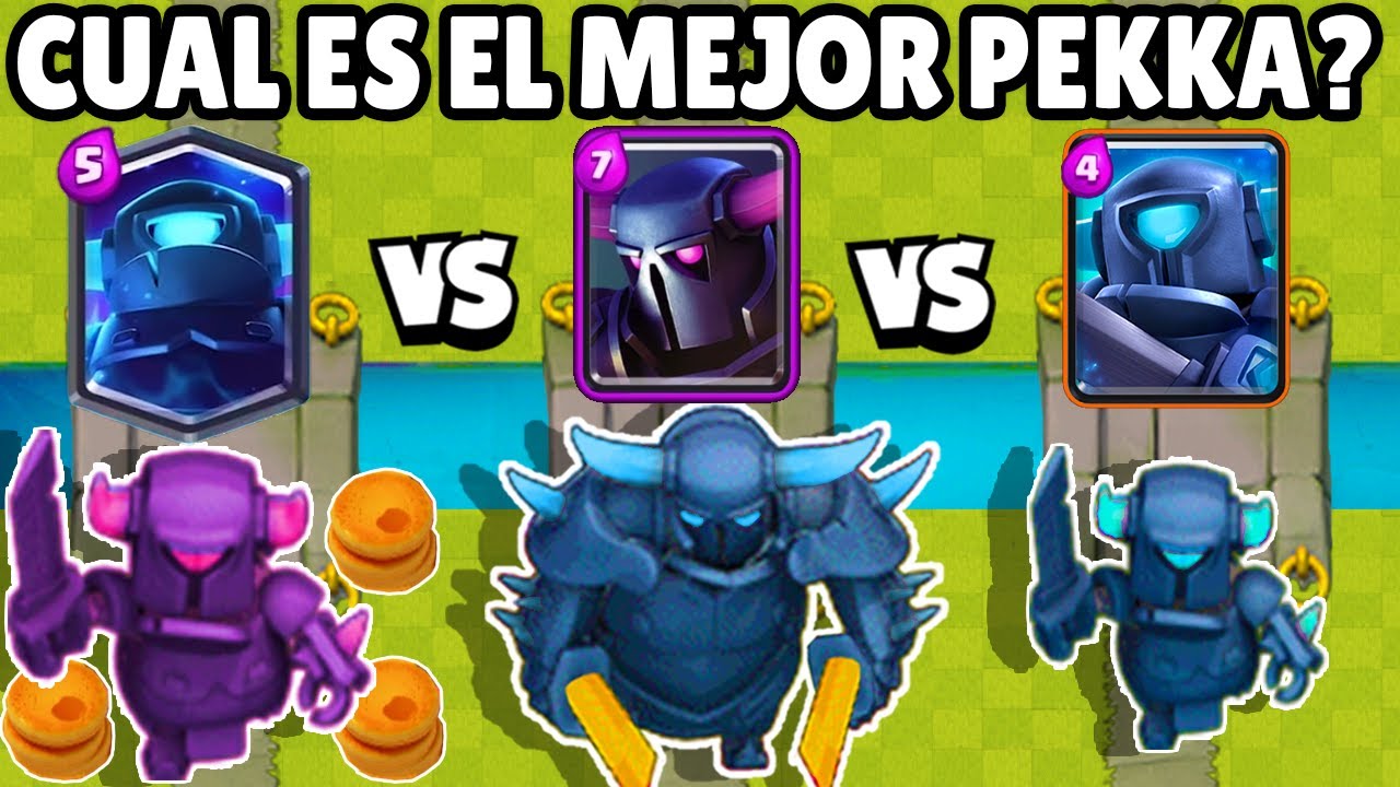 CUAL ES EL MEJOR PEKKA? SUPER MINI PEKKKA vs PEKKA vs MINI PEKKA
