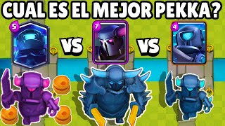 WHICH IS THE BEST PEKKA? | SUPER MINI PEKKKA vs PEKKA vs MINI PEKKA | CLASH ROYALE