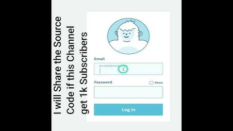 Login Page Animation with CSS and JavaScript #shorts