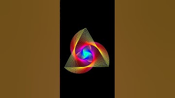 Graphics pattern animation using python turtle graphics #python #shorts #short #programming #ytshort