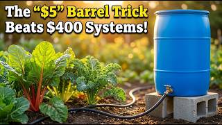 This $5 Rain Barrel Trick Outperforms $400 Irrigation. Farmers Hate It.