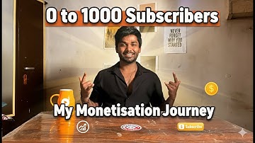 My Journey From 0 to 1K Subscribers