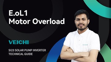 How to Troubleshoot Fault Code E.oL1 for SI23 Solar Pump Inverter Motor Overload