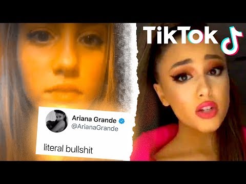 ARIANA GRANDE I STORT TJAFS PÅ TIKTOK!