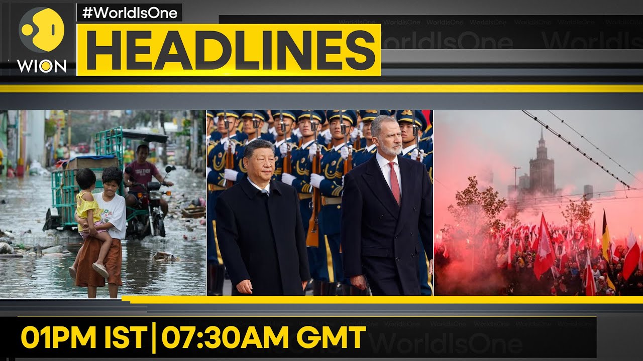 Turkiye: All 20 Killed in Military Plane Crash |  Taiwan Braces For Strom Fung Wong | WION HEADLINES