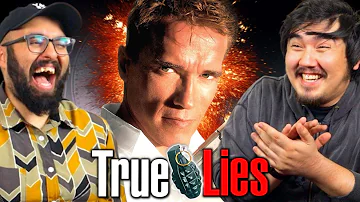 *TRUE LIES* blew our brains (First time watching reaction)