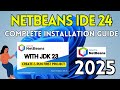 Install NetBeans IDE 24 & JDK 23 on Windows 10/11 🖥️