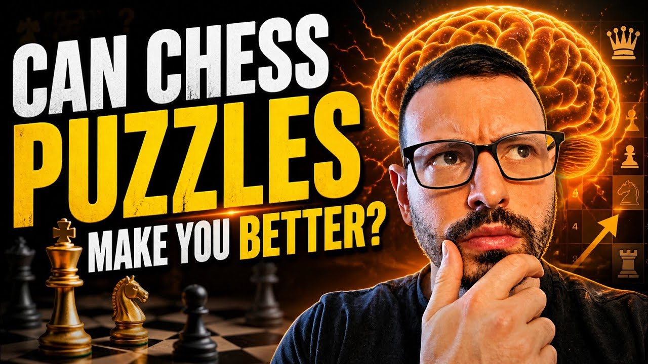 Can Chess Puzzles Actually Make You Better? 🧠♟️ - YouTube