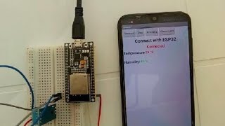 Celebrity Bluetooth temperature and humidity logger based on ESP32 and Smartphone Profile