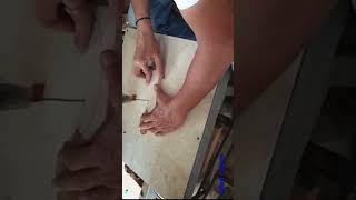 How to make wooden plier. #shorts #short