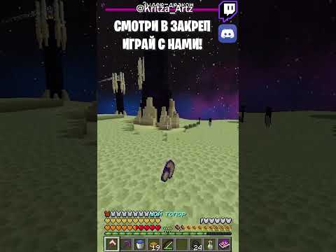 Я СЛУЧАЙНО УБИЛ ПЧЁЛКУ :С #minecraft #энд #моды #пчелы