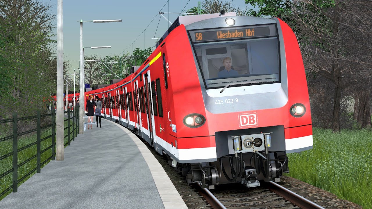 TSC 2024 | Führerstands-Testfahrt | Frankfurt - Koblenz 2.0 | S8 Frankfurt nach Wiesbaden Hbf