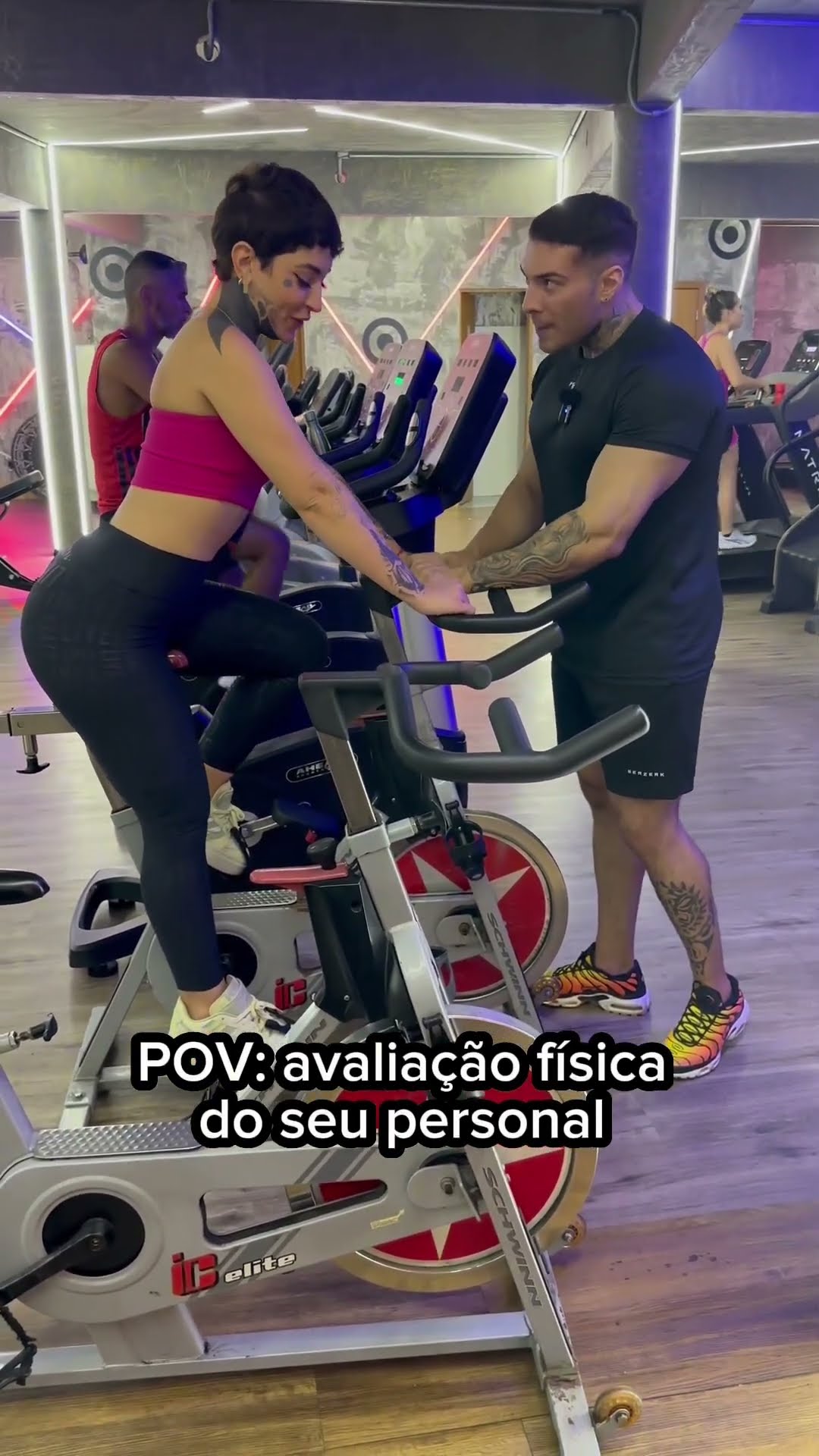Teste de avaliação física!