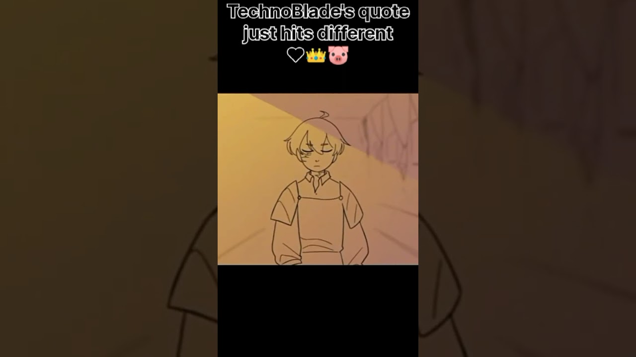 TechnoBlade's quotes just hits different 