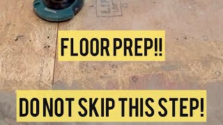 How To Prep All Subfloors For Flooring Installation