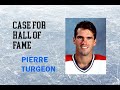 Case for the hall of fame pierre turgeon