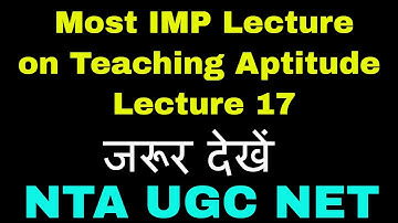 NTA UGC NET June 2020 | Teaching Aptitude in Hindi Lecture 17  |  Steps In Pre Teaching Phase