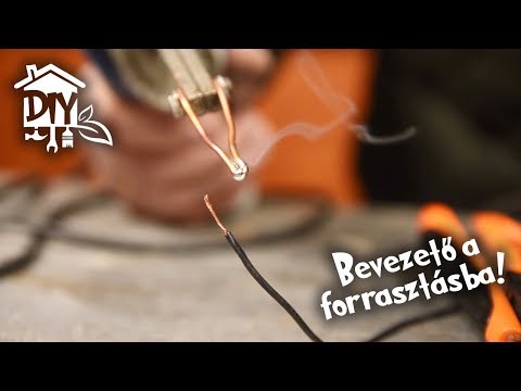 Videó: Hogyan kösse össze a vezetékeket a forrasztáshoz?