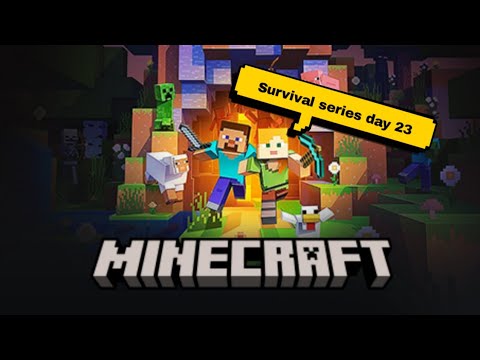 Minecraft survival series day 23 !!! Building my Kingdom - YouTube
