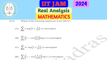 IIT JAM (2024) | Real Analysis | Question-32 | Solution