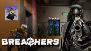 Not Cool Moments in Breachers VR Against a Hacker