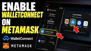 How to enable WalletConnect to connect MetaMask with web apps - Step By Step