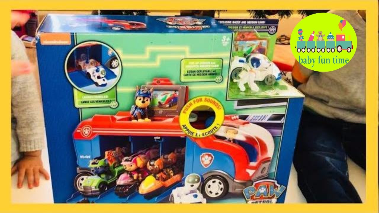 Paw Patrol Bus Kids Cars سيارات اطفال صغار دوريات المخلاب Youtube