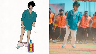 Band Melam - Thippukuntannav Drawing meme | HarshRoshan, Sridevi | Ramu Rathod