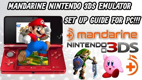Mandarine Nintendo 3DS Emulator Set Up Guide for Pc!!!