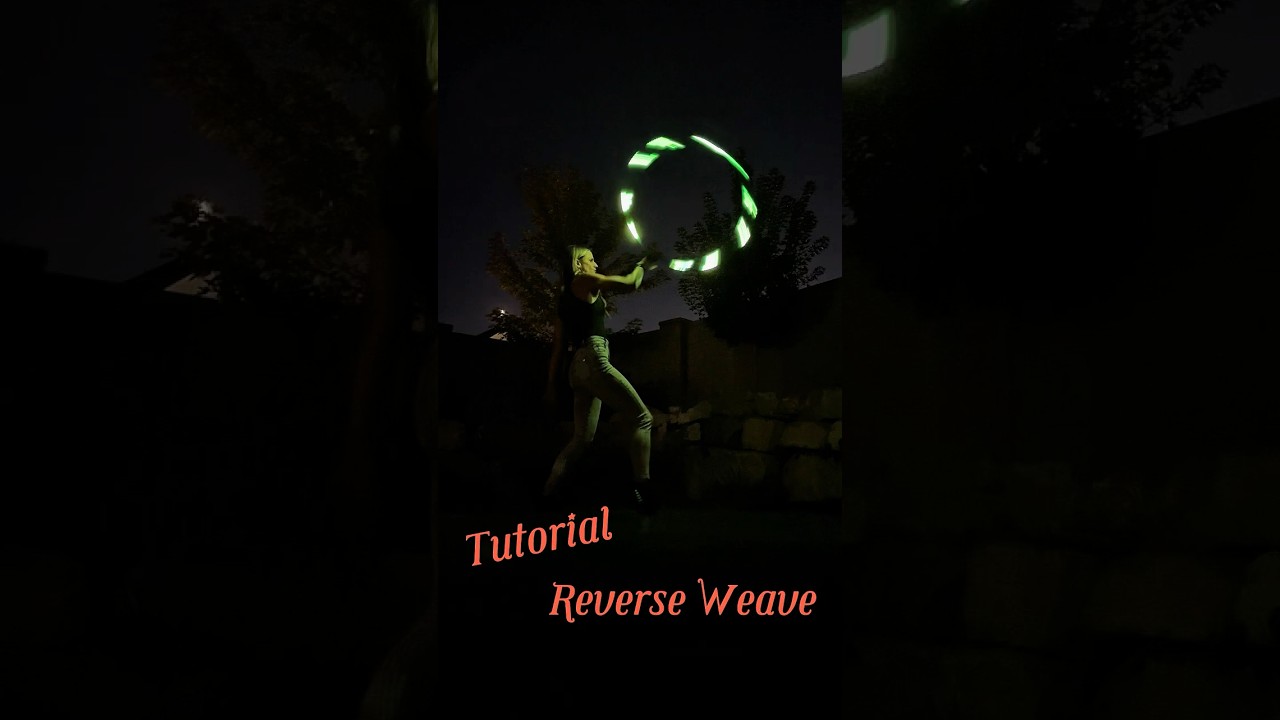 Tutorial: Reverse Weave hula hoop trick